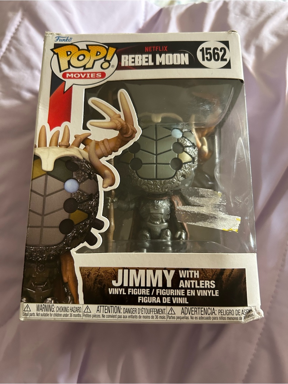 Funko Pop! Movies 1562 Jimmy with Antlers Vinyl Figure - Brown, Gray, Gold